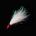 Crazy charlie 5-piece feather hook fishing tip green slightly charlie ice silk shrimp fly hook fake bait